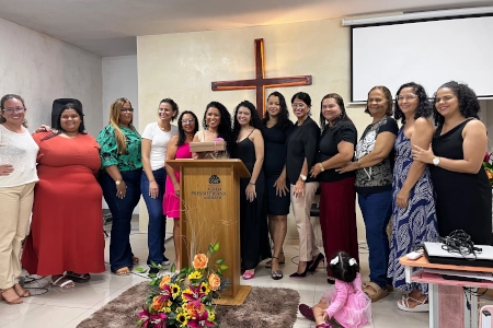 Homenagem dia da esposa do pastor