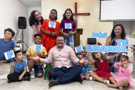Homenagem dia do pastor